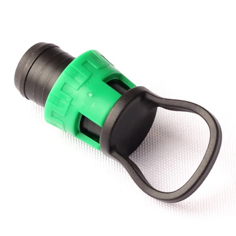 12pcs 16 millimetri di Irrigazione goccia a goccia Nastro End Caps Giardino Tubo di Acqua Dolce Del Tubo Anello di Bloccaggio Spina Raccordi PREVISIONI di Marca durevole PP Materiale Comune