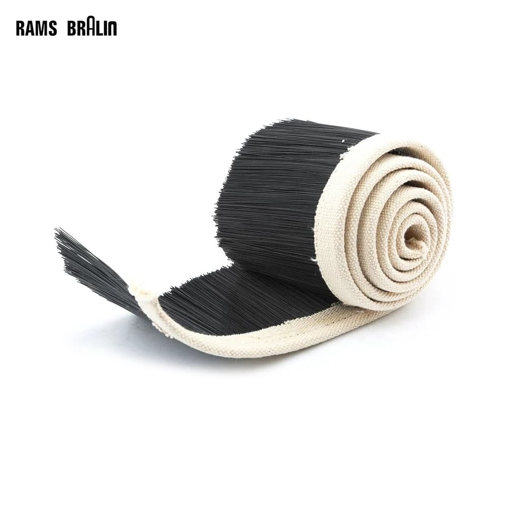 Larghezza 100mm e 70mm Spazzola in nylon per la lavorazione del legno Router CNC Aspirapolvere Macchina per incidere Parti del cappa di aspirazione