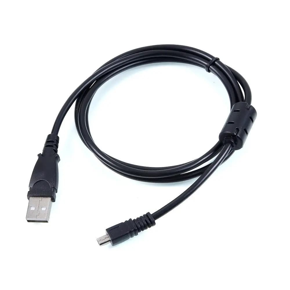Cavo di sincronizzazione dati per PC USB a 8pin cavo per fotocamera Panasonic Lumix DMC-TZ5 s TZ5k TZ5a