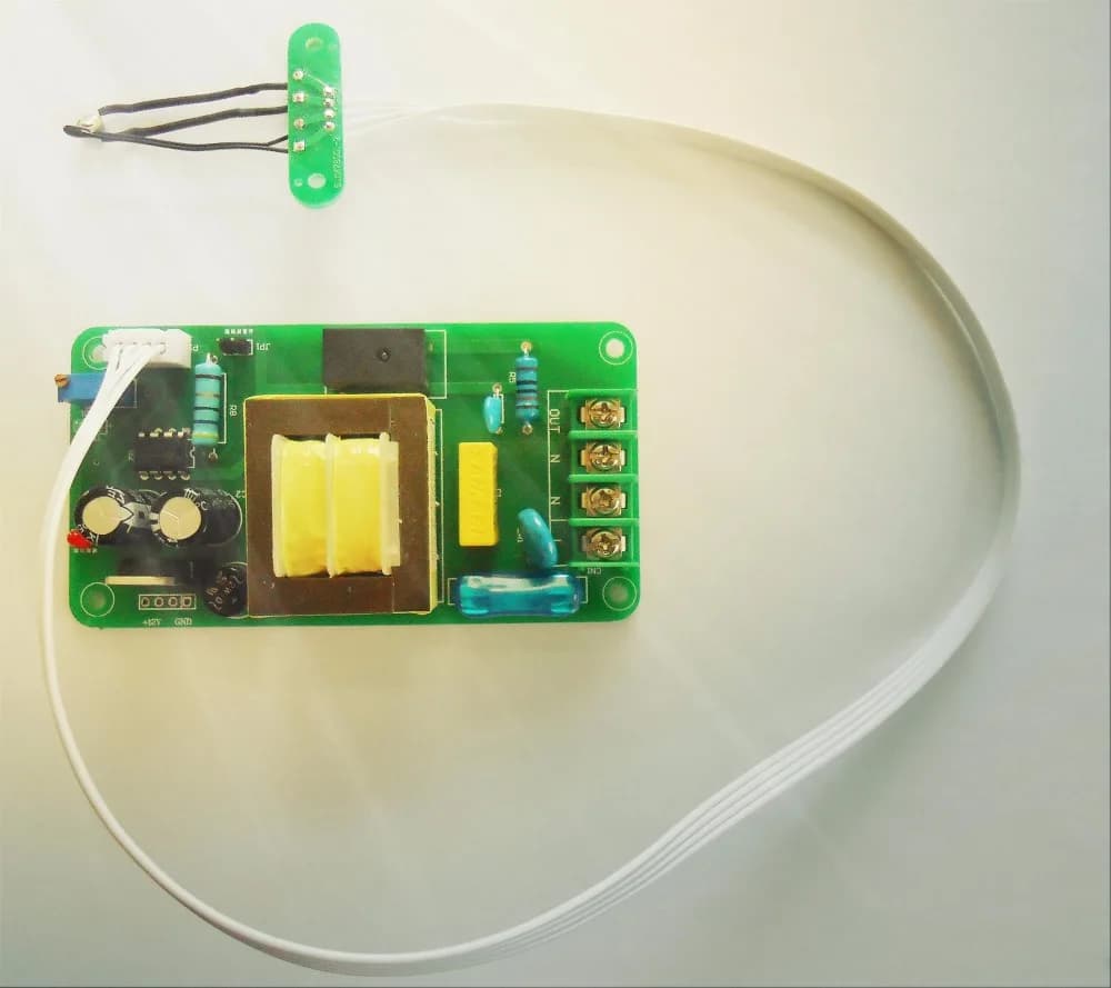 Interruttore pneumatico Induttore d'aria Interruttore di controllo pneumatico Supporto 220V Sensore interruttore pneumatico personalizzato per lampada UV, purificatore d'aria