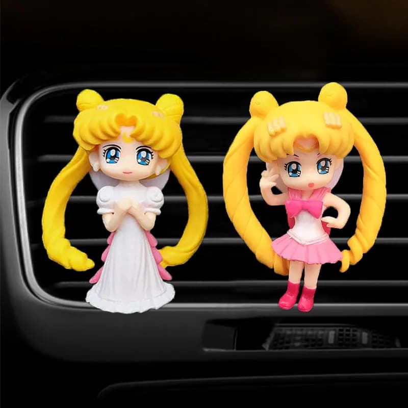 Beautiful Deodorant girl for auto perfume air conditioner intake perfume clip bulldog auto deodorant interior accessories car