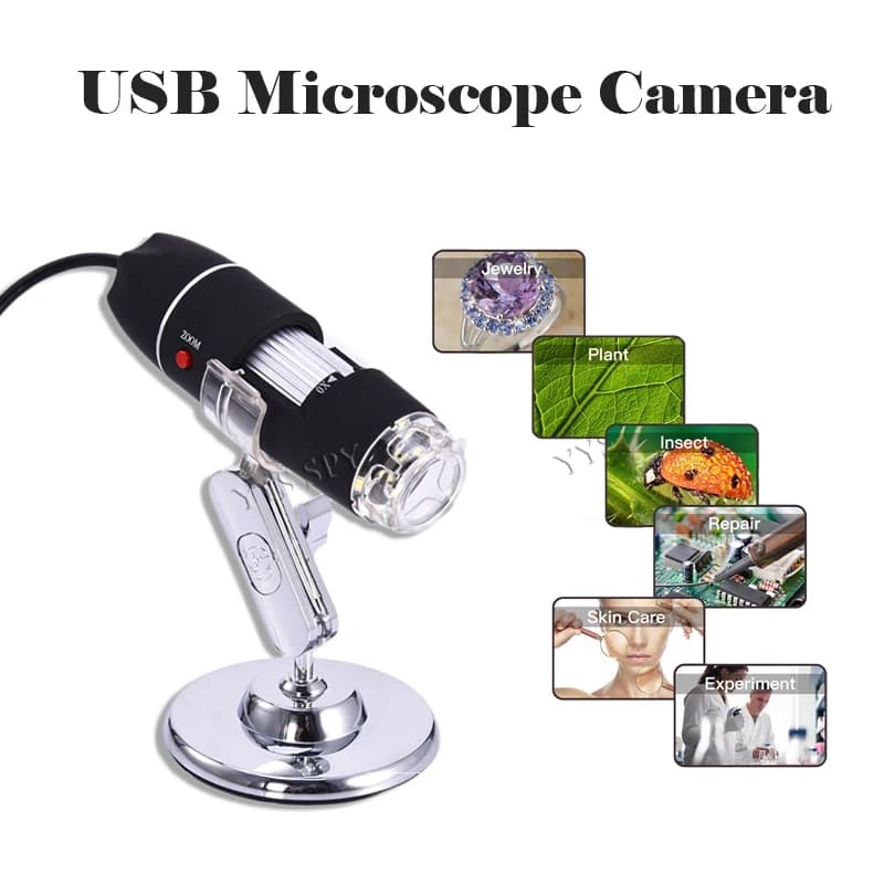 USB portatile Microscopio Fotocamera Digitale Lente di Ingrandimento con Mega Pixel 500X per 1000X Endoscopio Elettronico Della Macchina Fotografica per Finestre Android
