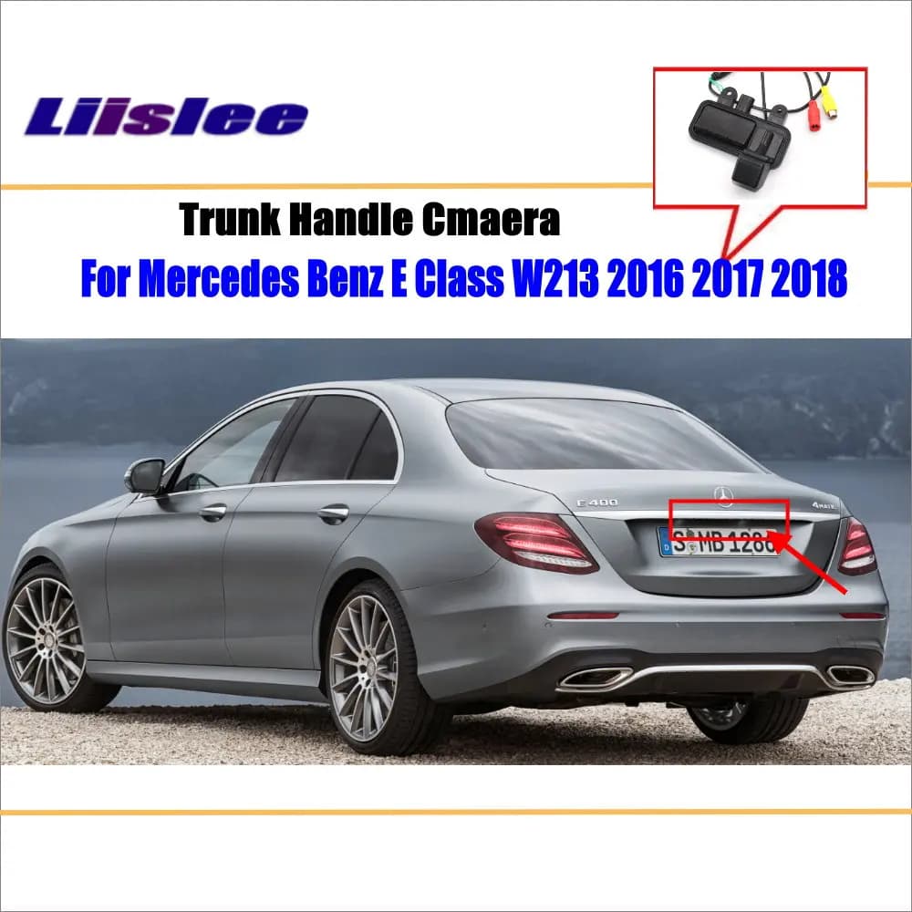 Telecamera Posteriore per Mercedes Benz Classe E W213 2016-2021, Integrata nella Maniglia del Portellone, SONY HD CCD OEM