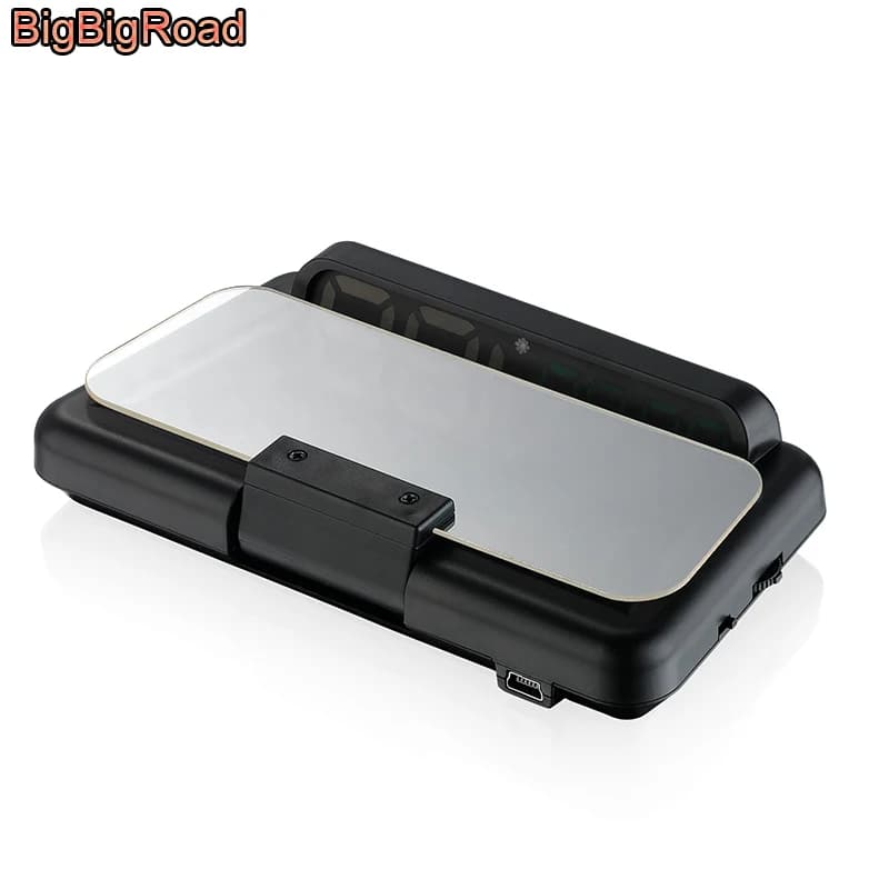 BigBigRoad Proiettore per parabrezza per auto Computer di bordo HUD Head Up Display OBD 2 EUOBD per Jaguar F-Type XE XF XJ S-Type f-pace