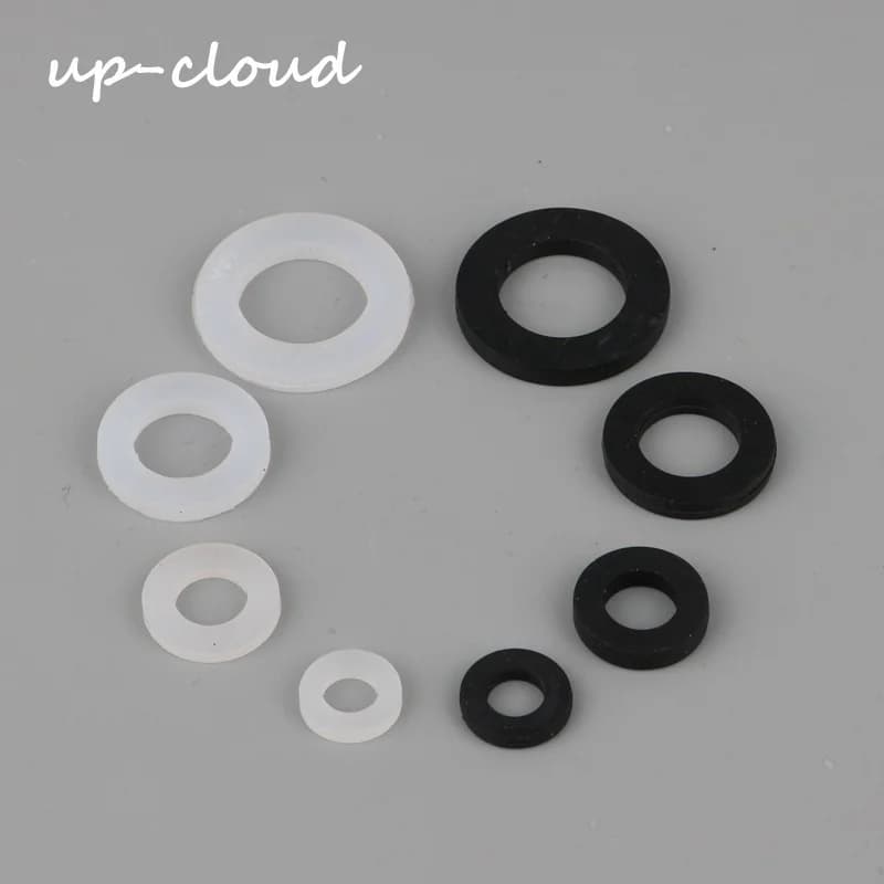 25 pcs 1/4 "3/8" 1/2 "3/4" 1 "Guarnizioni In Silicone Connettore Acqua Anelli di Tenuta Tubo da Giardino Rubinetto O-Ring Anelli di Tenuta A Tenuta