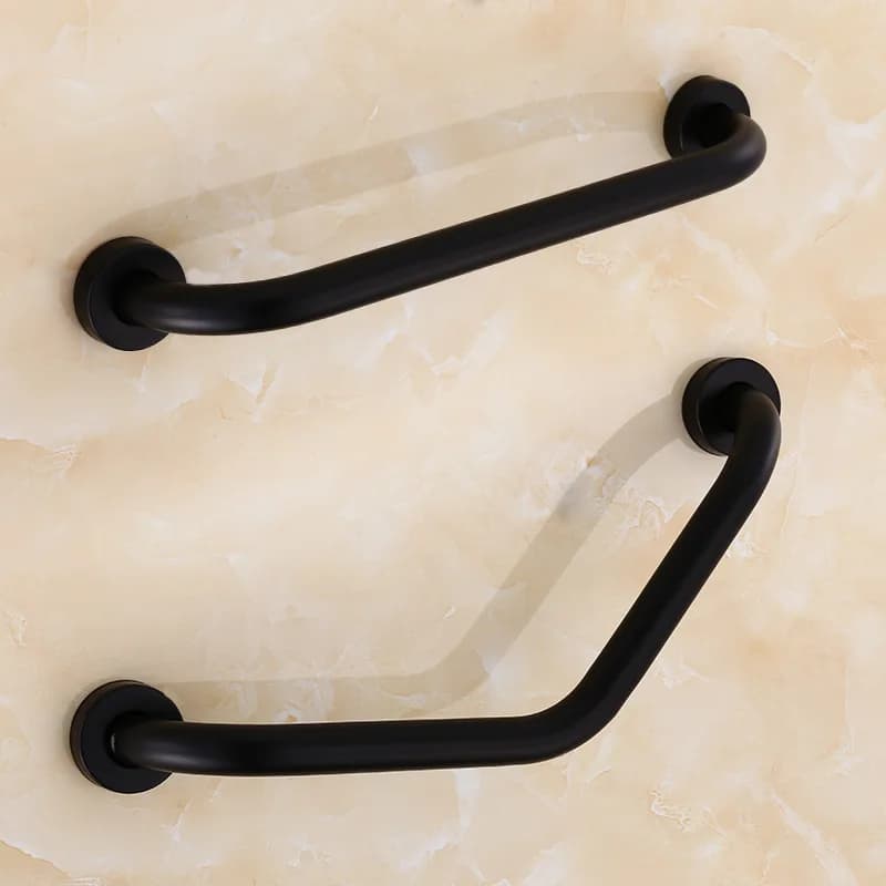 Bagno Vasca Da bagno Corrimano di Sicurezza Grab Bar per Gli Anziani In Acciaio Inox Maniglia bagno Bracciolo Nero Grab Bar Mano Bar