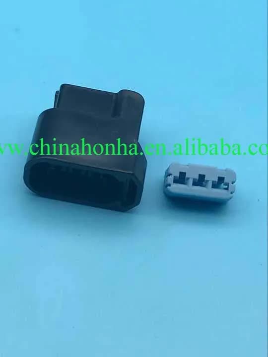 10 kit Spina bobina di accensione ad alta tensione con connettore elettrico a filo impermeabile a 3 pin