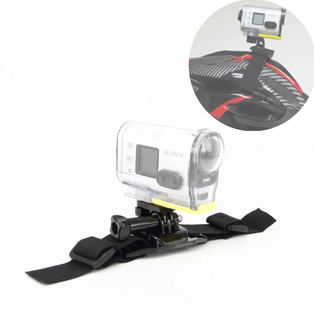 Mountain bike Helmet Mount Strap For Sony action cam Accessories HDR-AS100V AS15V AS30V HDR-AZ1 AS200V Accessories