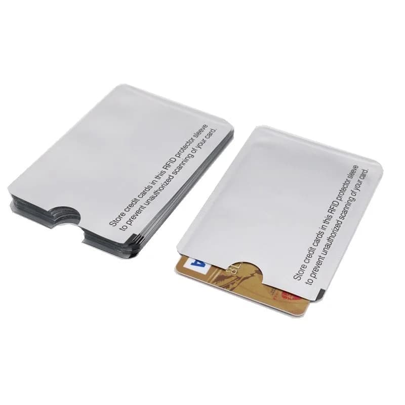 10 PCSPCS RFID 13.56 mhz IC di Protezione della scheda di Carta di NFC Schermato Manica Prevenire non autorizzato di scansione