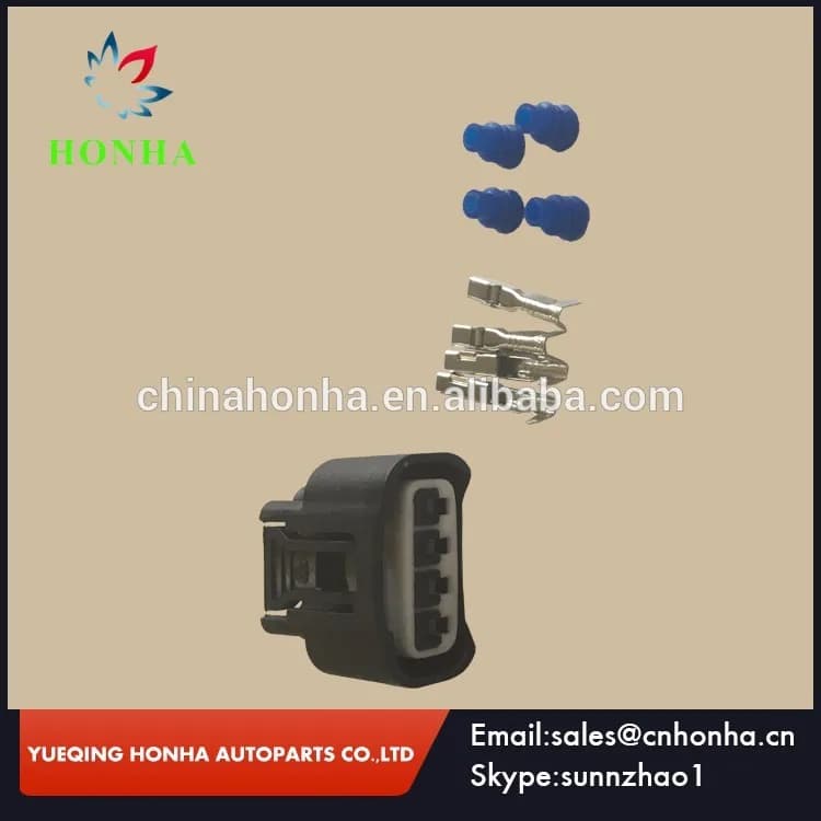 90980-12176 4 way female connector for high voltage ignition coil for Toyota Reiz crown Camry corolla Vios Camry Highlander
