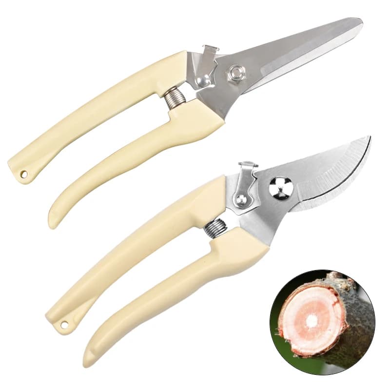 Garden pruning scissors Professional pruning shears in stainless steel Trimmer for trees Hand shears for garden shears