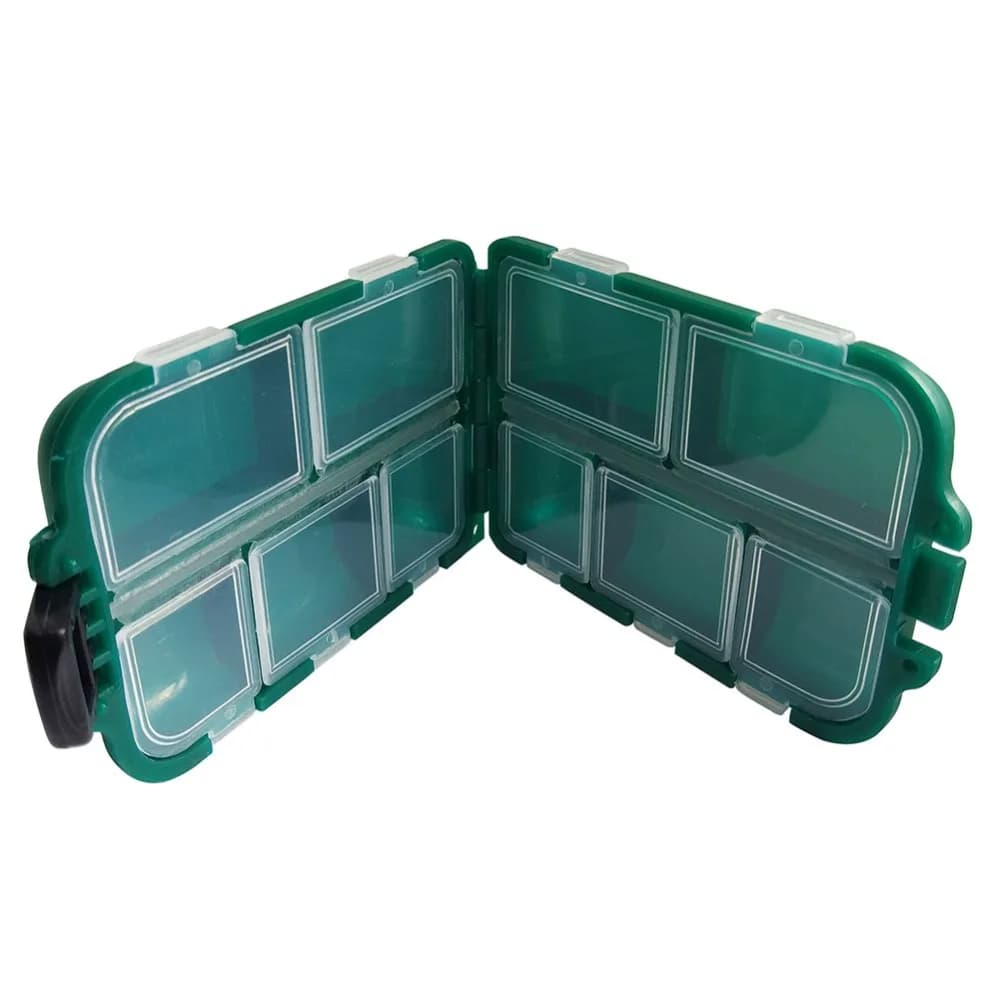 1 piece plastic durable fishing box fishing compartments for fishing storage box bait spoon hook bait box for fishing accessories equipment