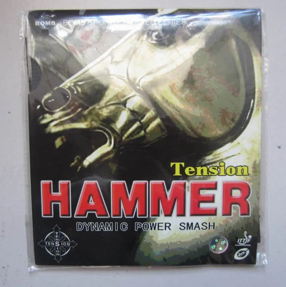 Originale Epoch tensione HAMMER ping pong gomma dinamica potenza smash racchette da ping pong brufoli fuori racchetta sportiva