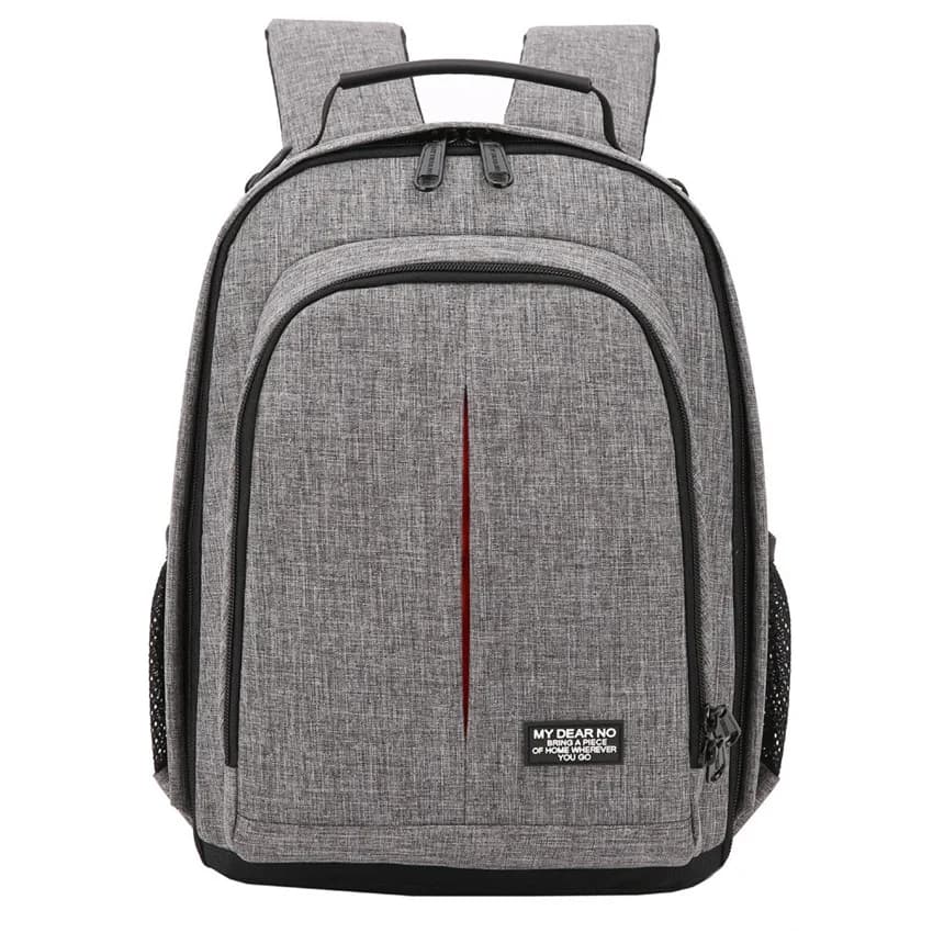 Zaino impermeabile per fotocamera fotografica Spalle video Borsa per treppiede imbottita morbida con copertura antipioggia Uomo Donna Custodia per Canon Nikon DSLR