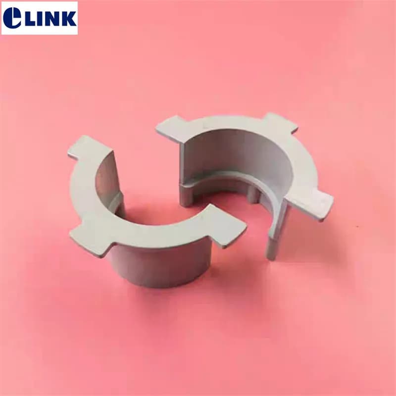 Bobina semitonda 56mm alta fibra gestione cavi tre foglie giuntura vassoio laterale ABS zona di trazione/routing cavo ELINK 50 pezzi