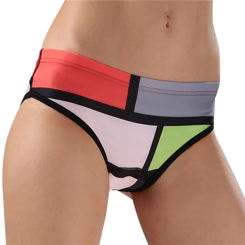 Intimo da ciclismo da donna Pantaloncini da montagna MTB da bicicletta Equitazione Sport Intimo traspirante Collant a compressione Pantaloncini imbottiti