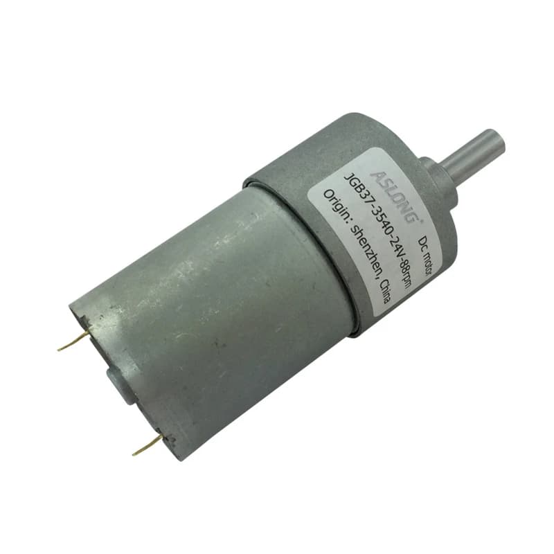 JGB37-3540 Motore Dell'ingranaggio di cc 12V 24V 9/15/29/47/61/88/ 142/266/425/800/1280RPM
