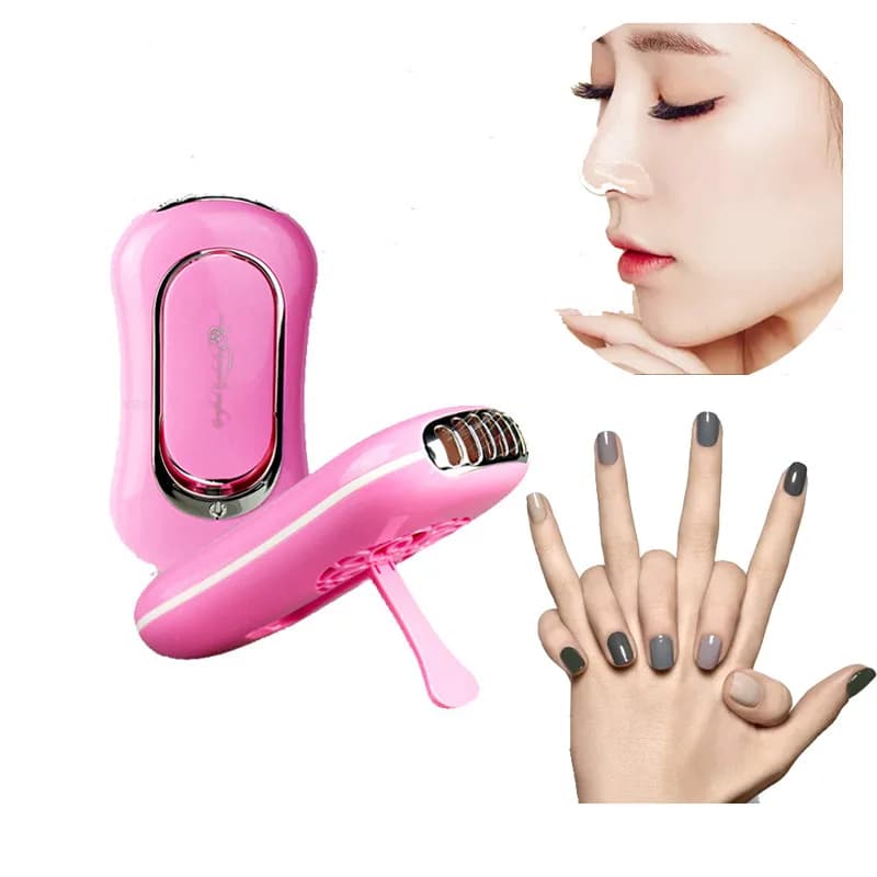 1PCS Mini Blower Portable USB Eyelash Dryer Air Blower Collar Quick Drying Extension Faux Eyelashes Dryer Makeup Tools Nail Art