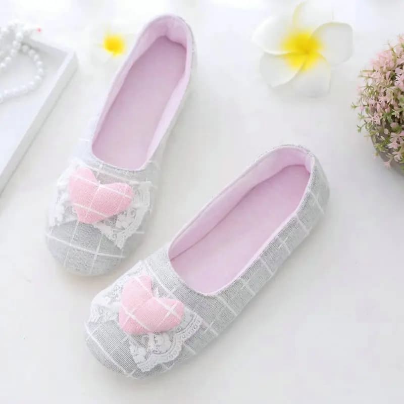 Le donne amano la casa pavimento interno per camera da letto pantofole con fondo morbido antiscivolo primavera autunno suola scarpe da donna da donna