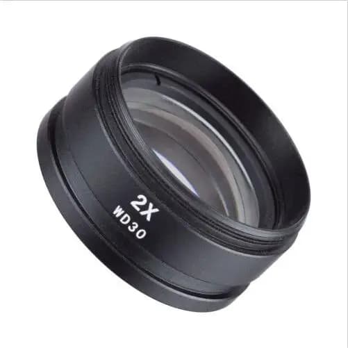 Lente di Barlow AmScope SM20 2X per microscopi stereo SM e SW (48 mm)