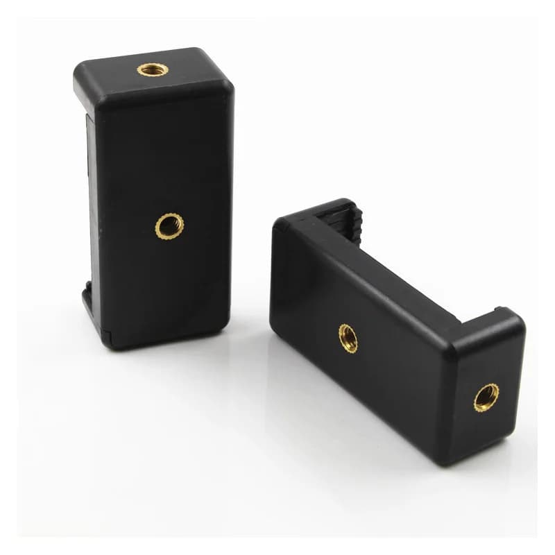 1/2 pz universale estensibile rotante selfie supporto per telefono cellulare staffa di montaggio clip per telefono smartphone fotocamera treppiede