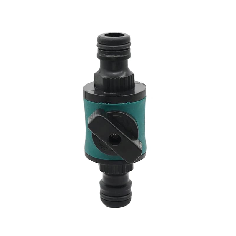 Garden Irrigation Valve with 16 mm Quick Connector Prolong Hose Length Pipe Fittings Watering Garden Tube Valve 1 Pc
