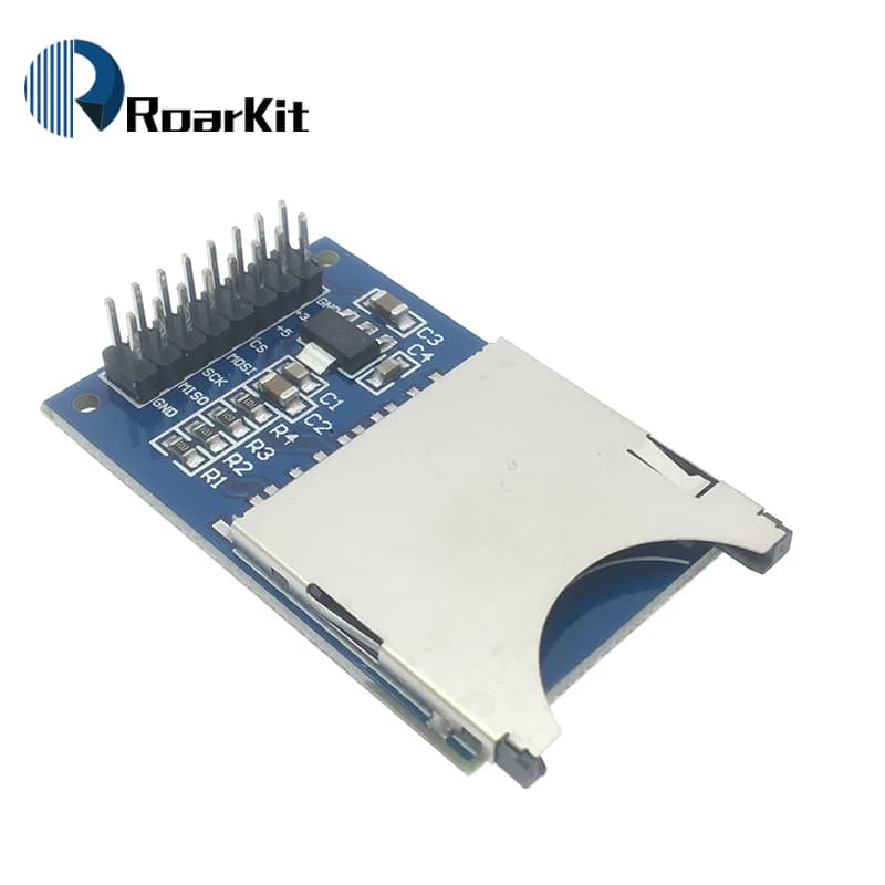 Modulo di lettura e scrittura 5V 3.3V per Arduino STM32 MSP430 modulo scheda SD Slot Socket Reader ARM MCU Starter Kit fai da te