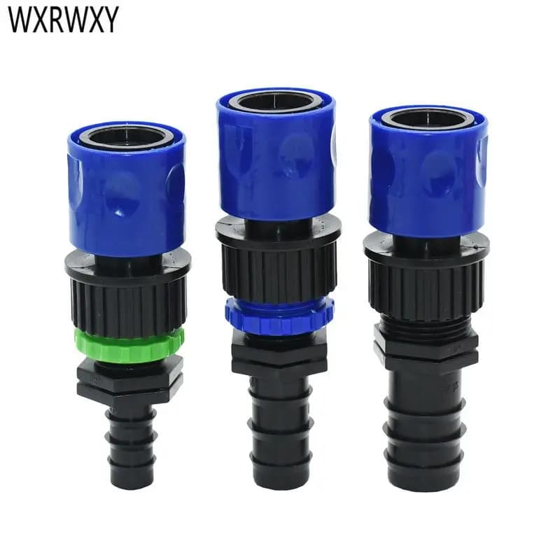 1/2 3/4 tubo da giardino tubo di acqua connettore Rapido 5/8 "giardino rubinetto 16mm 20mm 25mm tubo connettore Spinato adattatore 1 pz