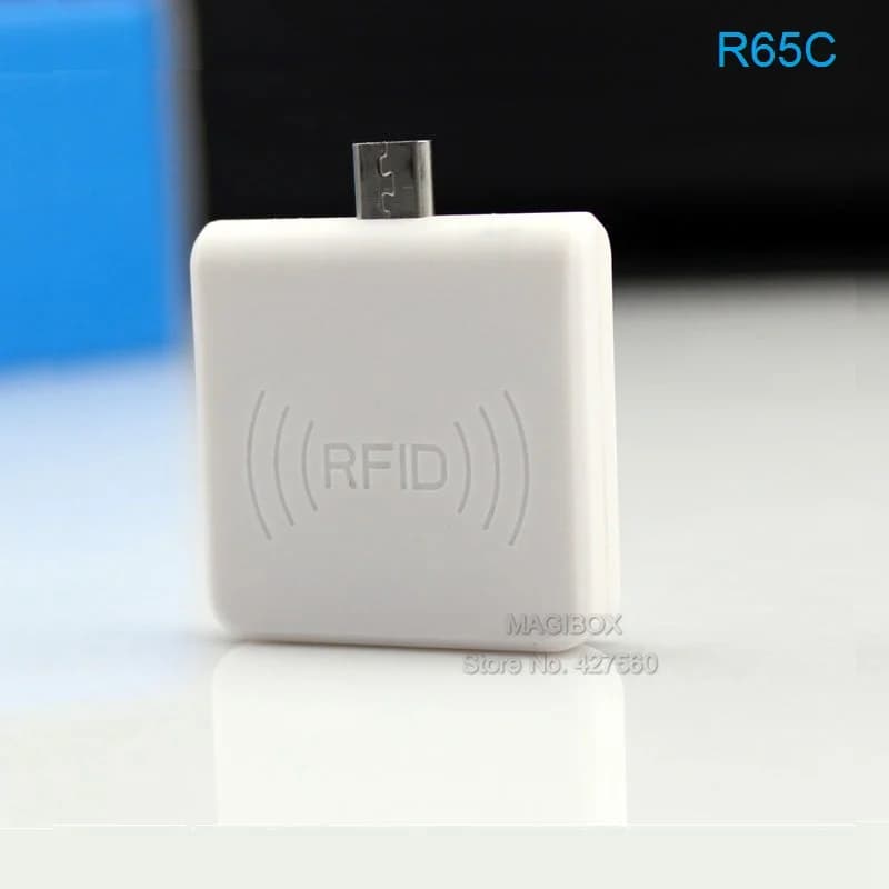 13.56 mhz Mini RFID Lettore di Interfaccia Del Telefono Mobile NFC IC Card Reader mirco usb Supporto del Sistema Android