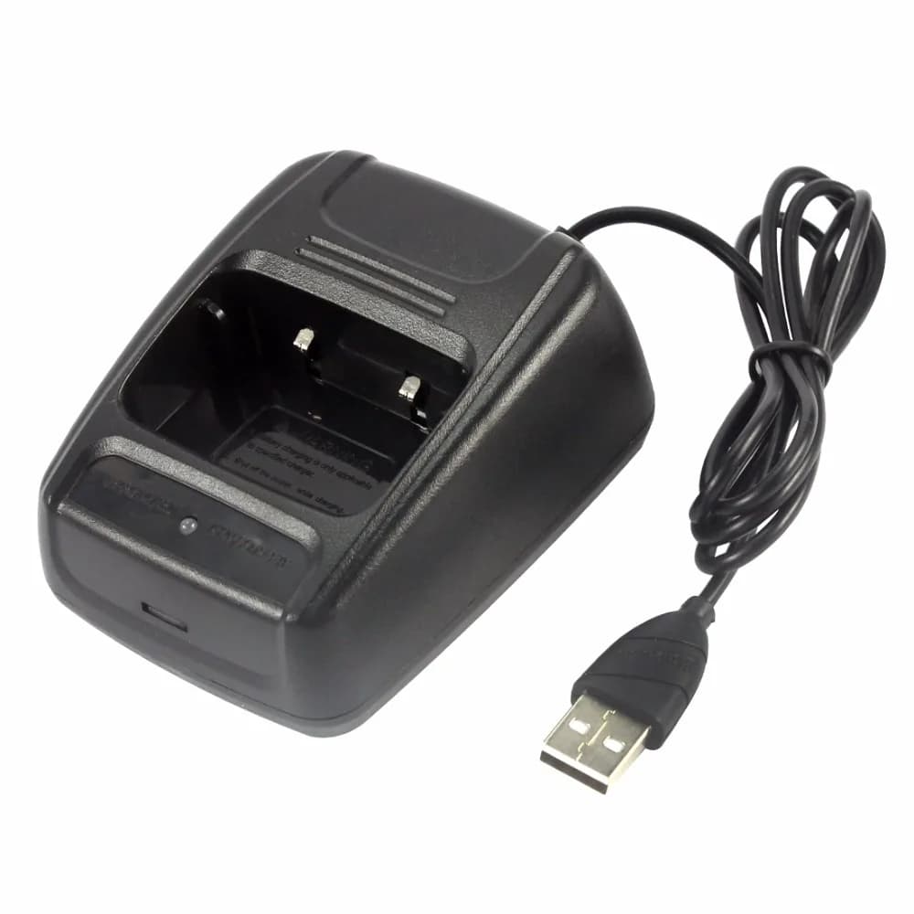 USB Caricabatteria Da Auto per il Walkie-Talkie BF-666S 777S 888S T-200 Two Way Radio Caricatore di Sostegno 12V/24V