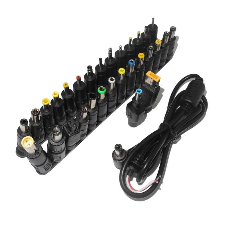 30 pz Universale Del Computer Portatile Adattatore di Alimentazione Dc Connettore Spina 5.5*2.1mm Femmina Martinetti per Lenovo Hp Asus Notebook Caricatore di Ricarica