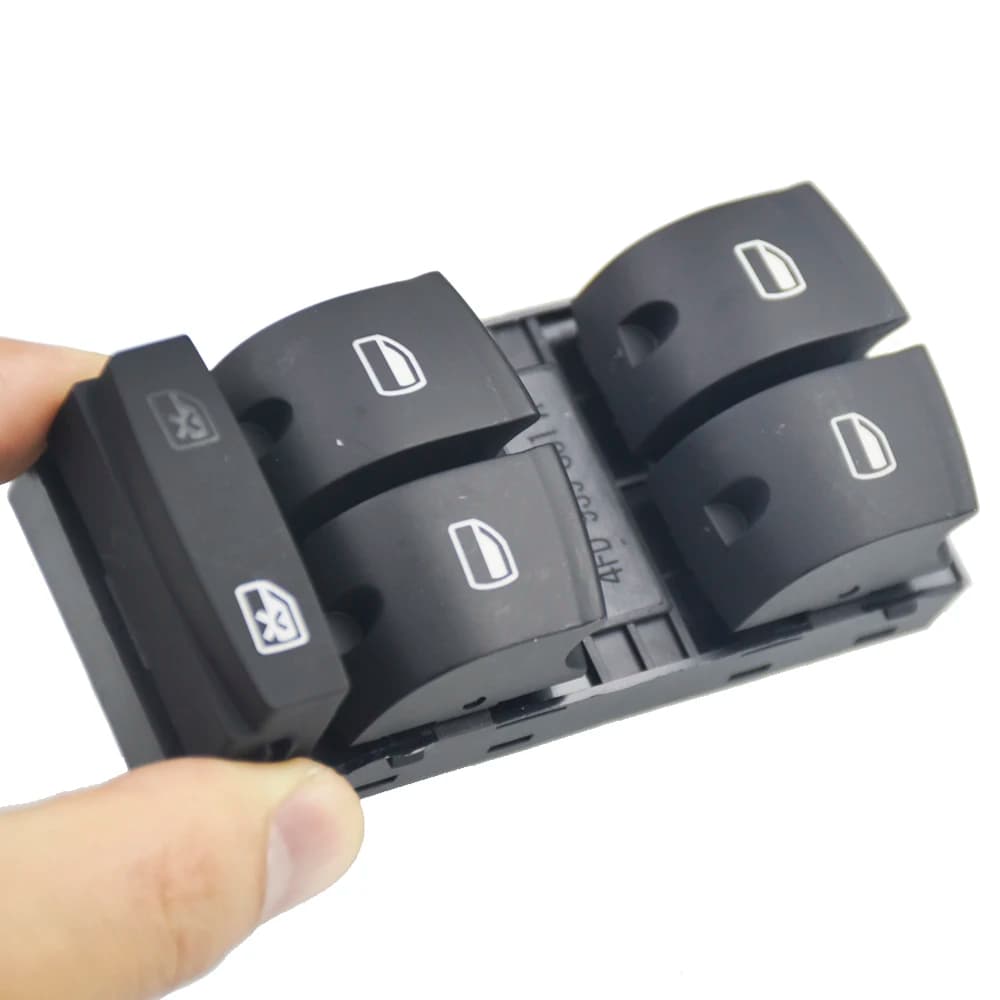Interruttore di controllo finestra per Audi A3 8P, Q7 4L, A6 C6 (2005 2006 2007 2008 2009 2010 2011 2012 )