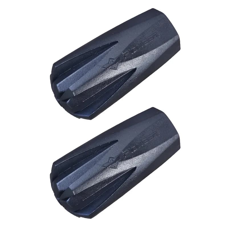 Adding 6 pieces spare rubber tips for trekking poles tips for hiking sticks walking stick protect the accessory equipment