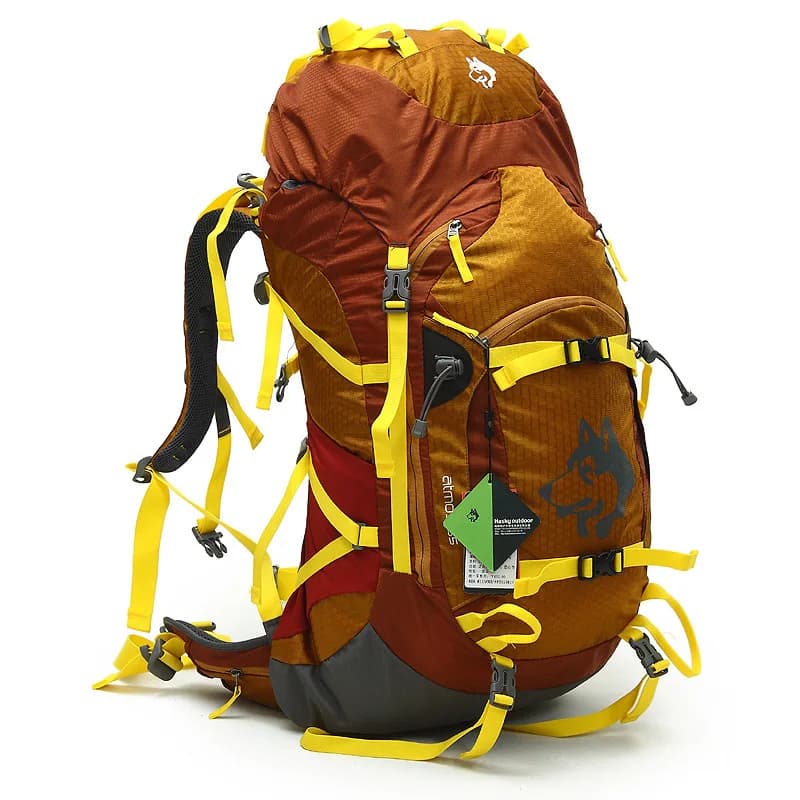 Jungle King zaino da campeggio all'aperto sia per uomo che per donna 55 l zaino da trekking di grande capacità zaino sportivo impermeabile