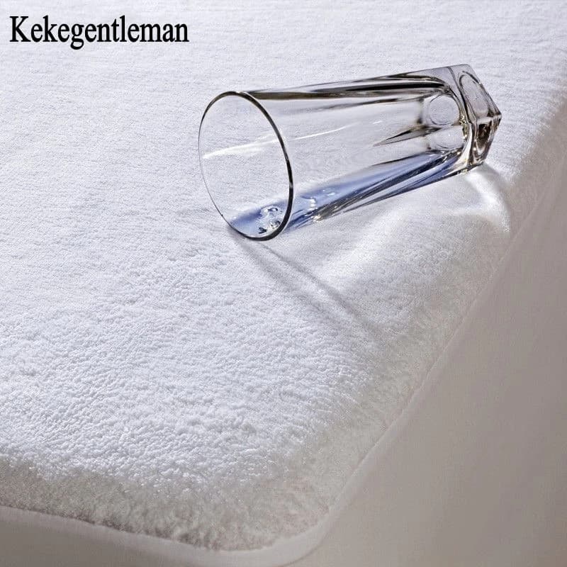 160X200cm waterproof cover mattress luxury sponge cloth mattress Protector sheet on elastic offer Drop Shipping Kekegentleman