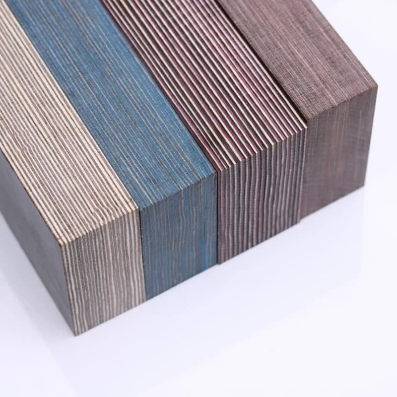 Manico del coltello blocchi blocchi di legno blanks 120*40*30mm può tagliare i formati su misura