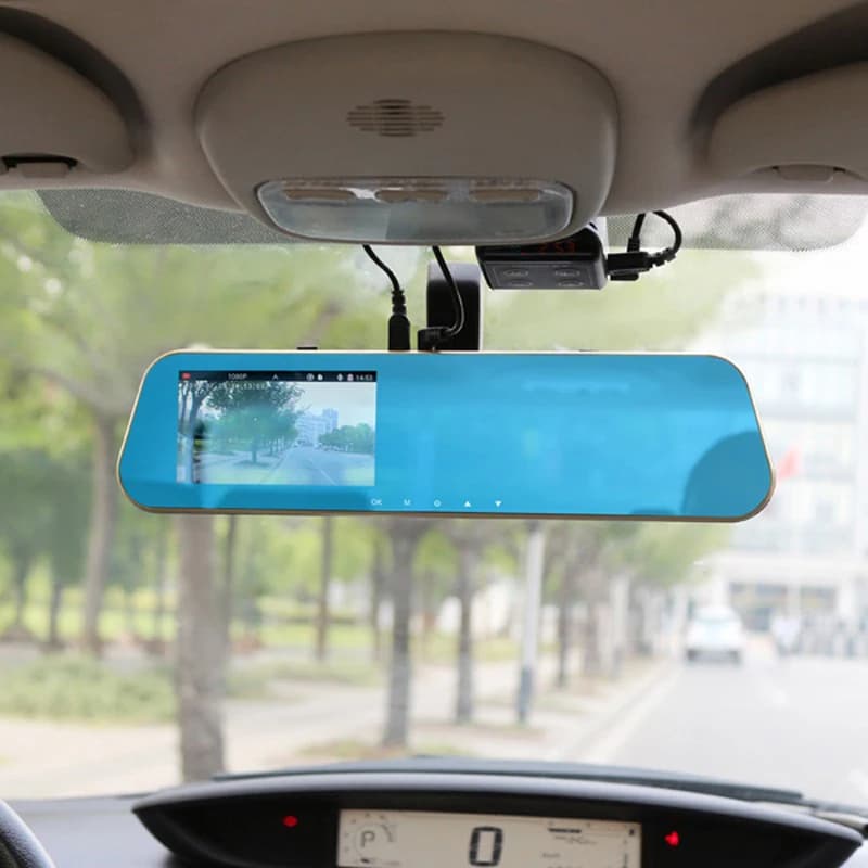 HGDO Full HD 1080P Dash retrovisor mirror with camera for night vision automatic video recorder 3 in 1 Dvr for Auto retrovisor with camara
