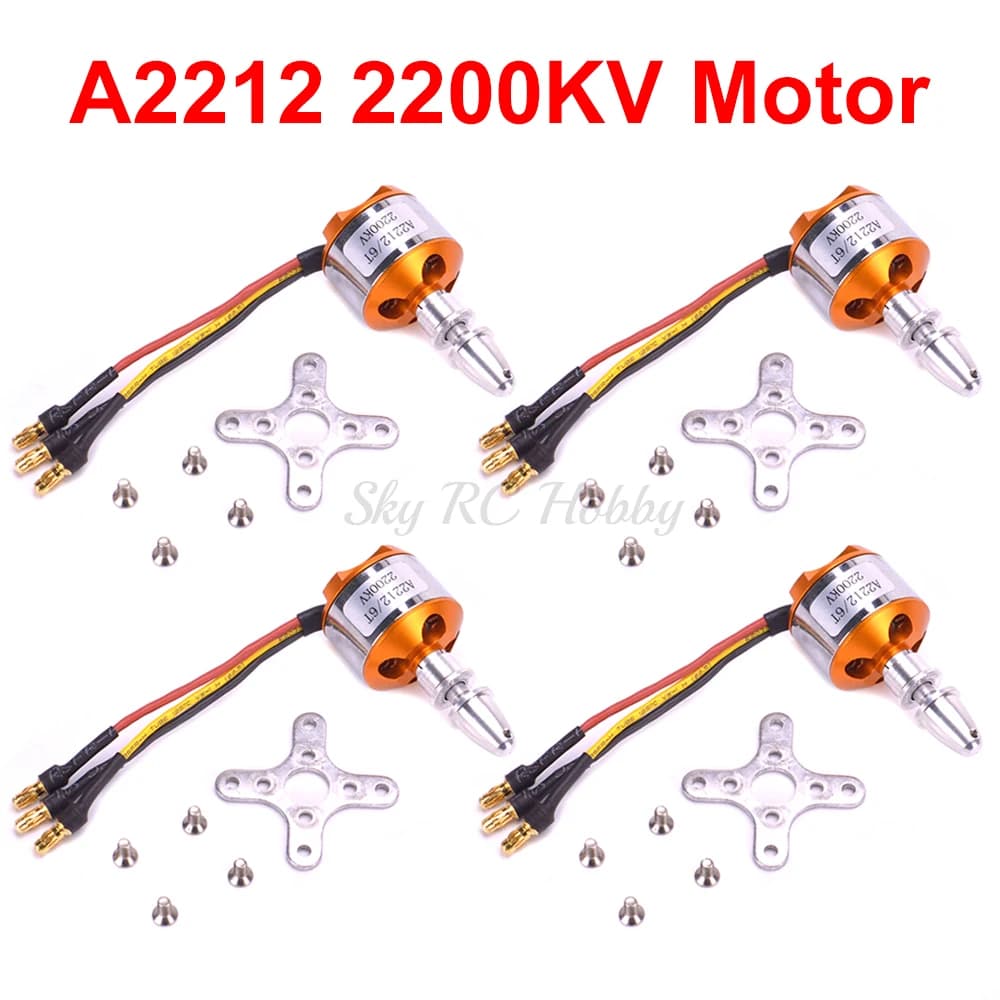 A2212 2212 2200KV XXD 6T 2-3S Motore Brushless Outrunner Motori Per Velivoli di RC Aereo Aereo Multi-Elicottero