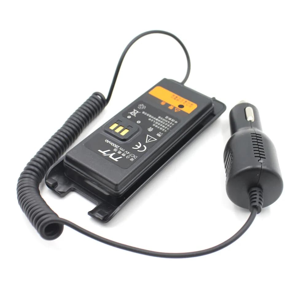 Eliminatore batteria caricabatteria per auto originale TYT per radio digitale TYT DMR MD-398 o MD-UV390 MD-390 o MD-380 MD-UV380 Walkie Talkie