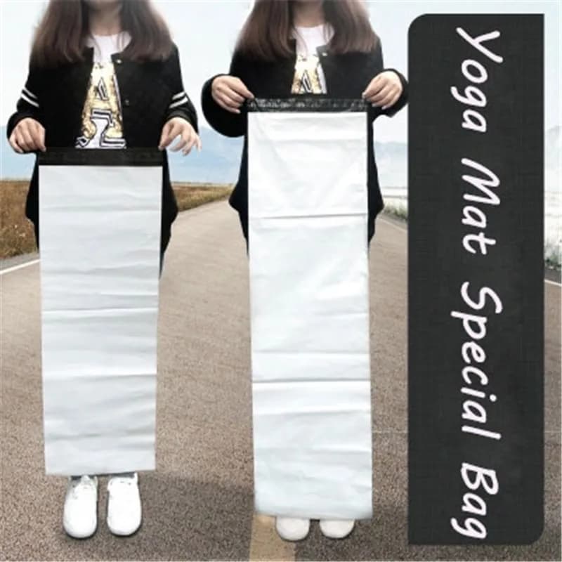 50Pcs White Self-Seal Wall decal Yoga Courier Bags Zerbino Special Plastic Bag Poli Mailer Mailer Postal Mailing Bags