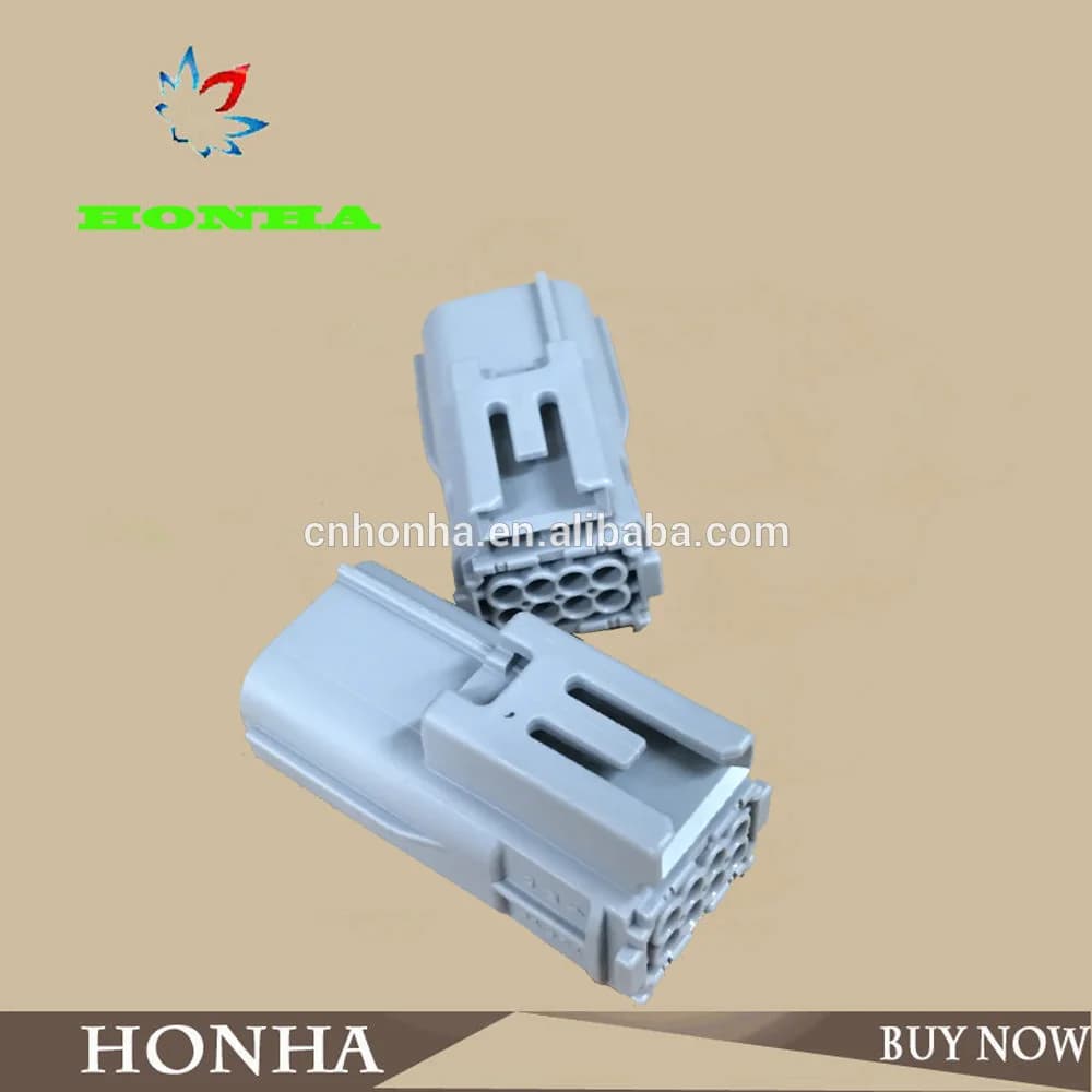 Spina connettore maschio Sumitomo automatico impermeabile a bassa tensione grigio PBT a 8 pin/vie 0,64 mm 025 6188-0779