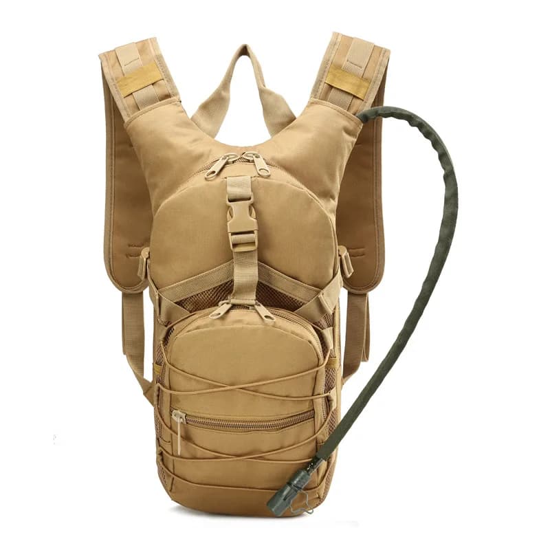 Outdoor Backpack Pack, Tactical Rucksack, Suitable for 2.5L, 3L, Camping, Hiking, Bicycle, 9 Colors
