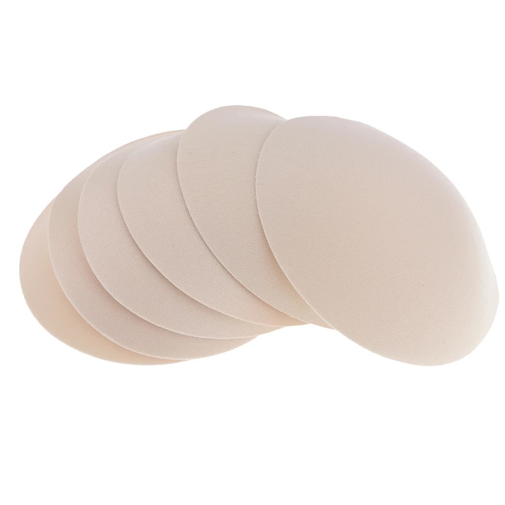 3 accoppiamenti Delle Donne Beige Rotondo Morbido Rilievi Del Reggiseno Inserti Per Lo Sport Top Bikini Costume Da Bagno Bra E Pellicole Per Cofano Della Copertura Del Rilievo Del Seno Del Reggiseno di Impianto pasta al petto