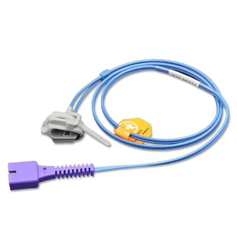 Compatible for Spo2 Nellcor DB7 Pin sensor, used for pulse oxymeter, Spo2 Monitor Vital Sign sensor, Spo2 Monitor Patient 1M probe