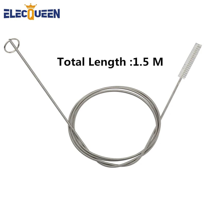 Setole in nylon 3/8 ''x 59 ''Pollice di Lunghezza Spazzola Barilotto di Birra Fermentatore Tubo Tubo Cleaner Batteri Trasporto Flessibile Spazzola cleaner