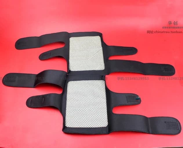 Cintura medica con tormalina, cura autoriscaldante, ginocchiera, terapia magnetica, supporto per ginocchio, cintura riscaldante con tormalina, massaggiatore domestico per ginocchio