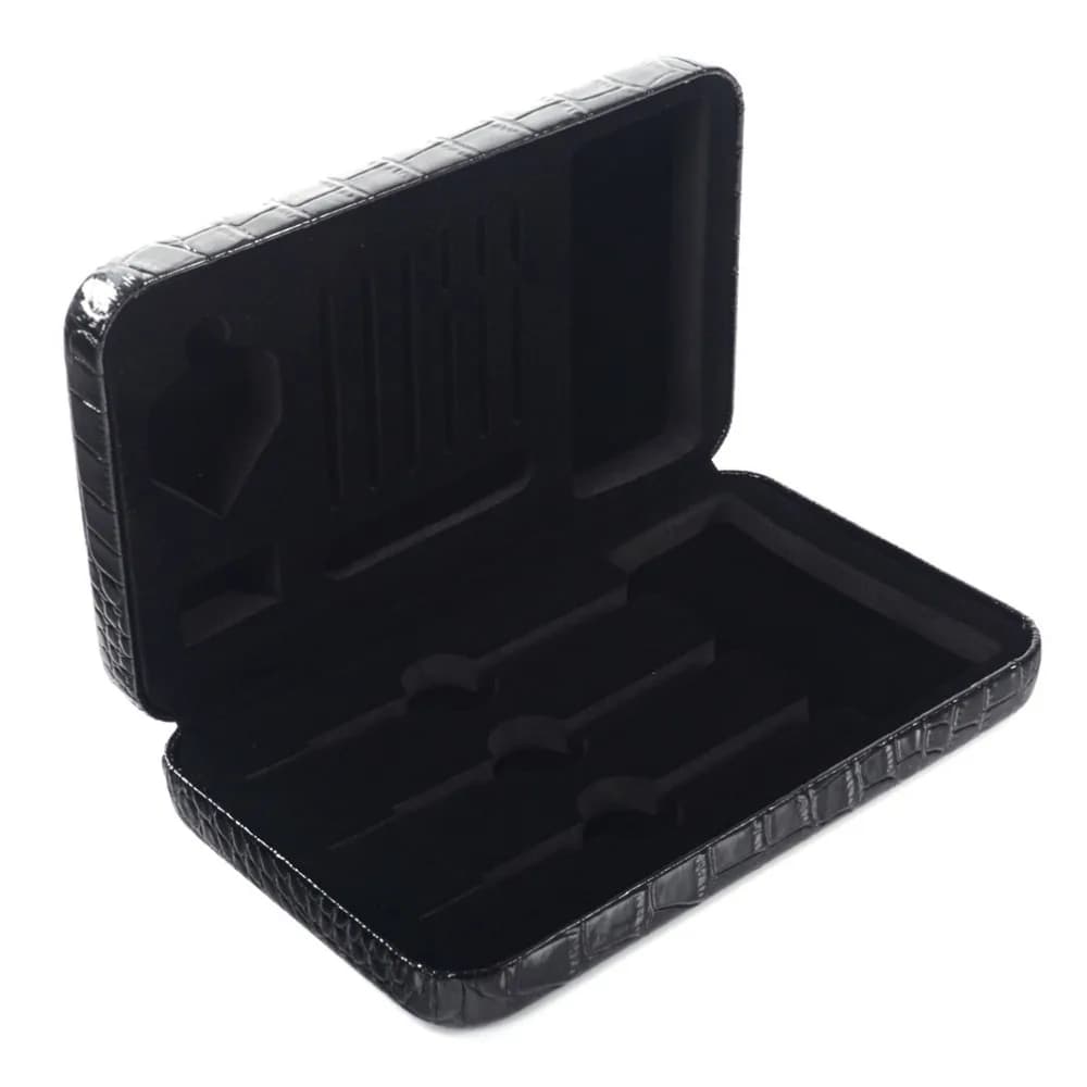 CUESOUL Freccette Professionale Caso, Nero DELL'UNITÀ di elaborazione Box Per Tungten Steepl Punta Morbida Freccette CSDC002