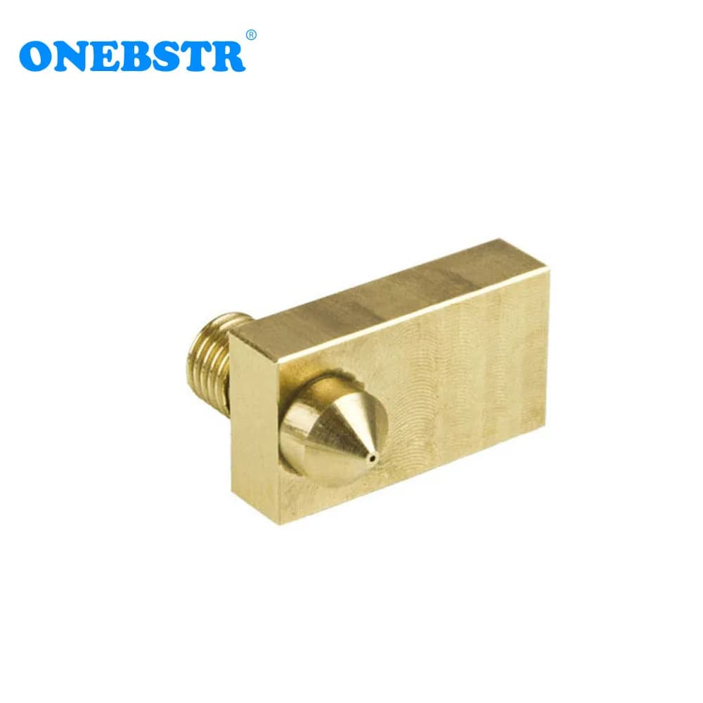 Accessori per stampante 3D Ultimaker 2 Bocchino a getto con un ugello Bocca integrata in rame Testina di stampa Parti UM2