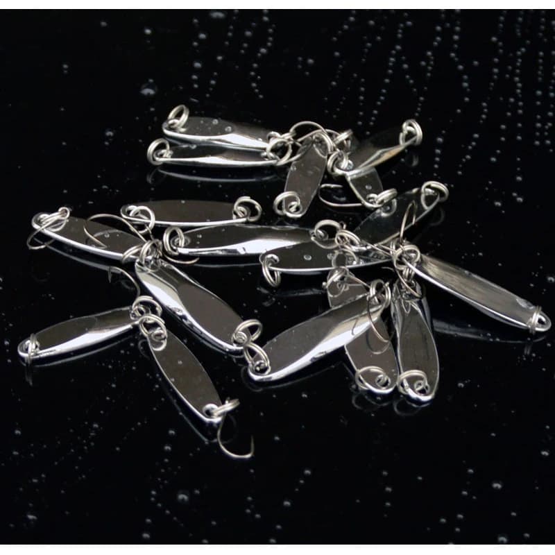 Fishing Jigbait Lure Tackle New Spoons Freshwater Small Jig Fish Catch Hard Bait Artificial Lures Lot 2 Piece