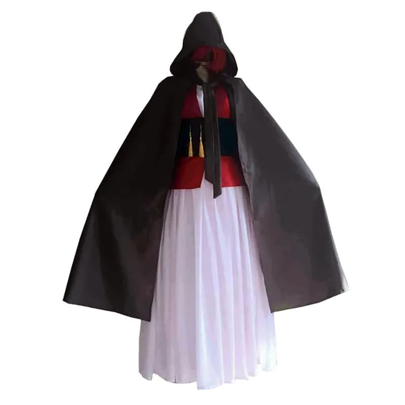 Yona Cosplay Costume full set costume+Cape+earring+wig 110